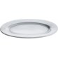 "PlateBowlCup" oval serving plate by ALESSI